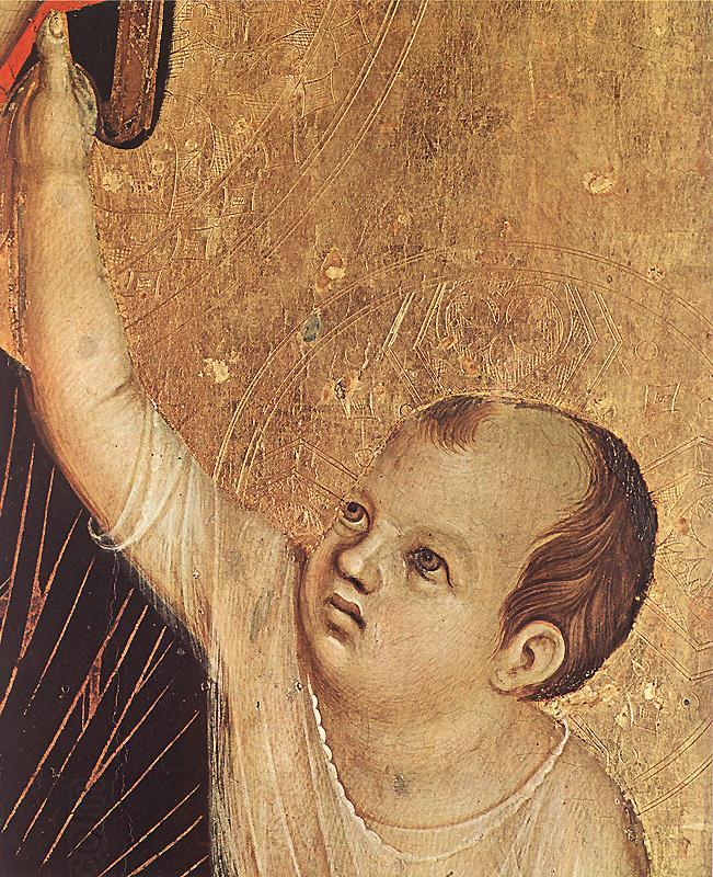 Duccio di Buoninsegna Crevole Madonna (detail) sdg
